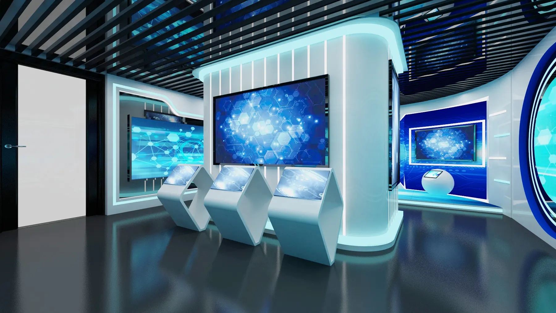 展廳設(shè)計 ， 展廳 ， 鑫時空