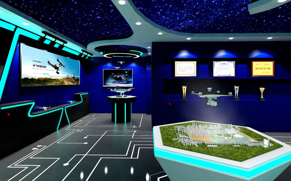 如何將合適的內(nèi)容在展廳設計中展示出口